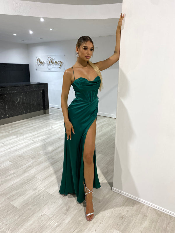 Buy Green Dresses ☀ Formal Gowns Online ...